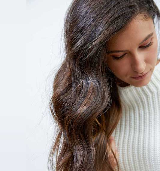 Balayage hair colour