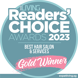 Love hair gold winner for best hair salon readers choice award 2023